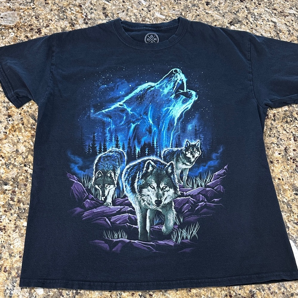 Black Wolf Graphic Tee